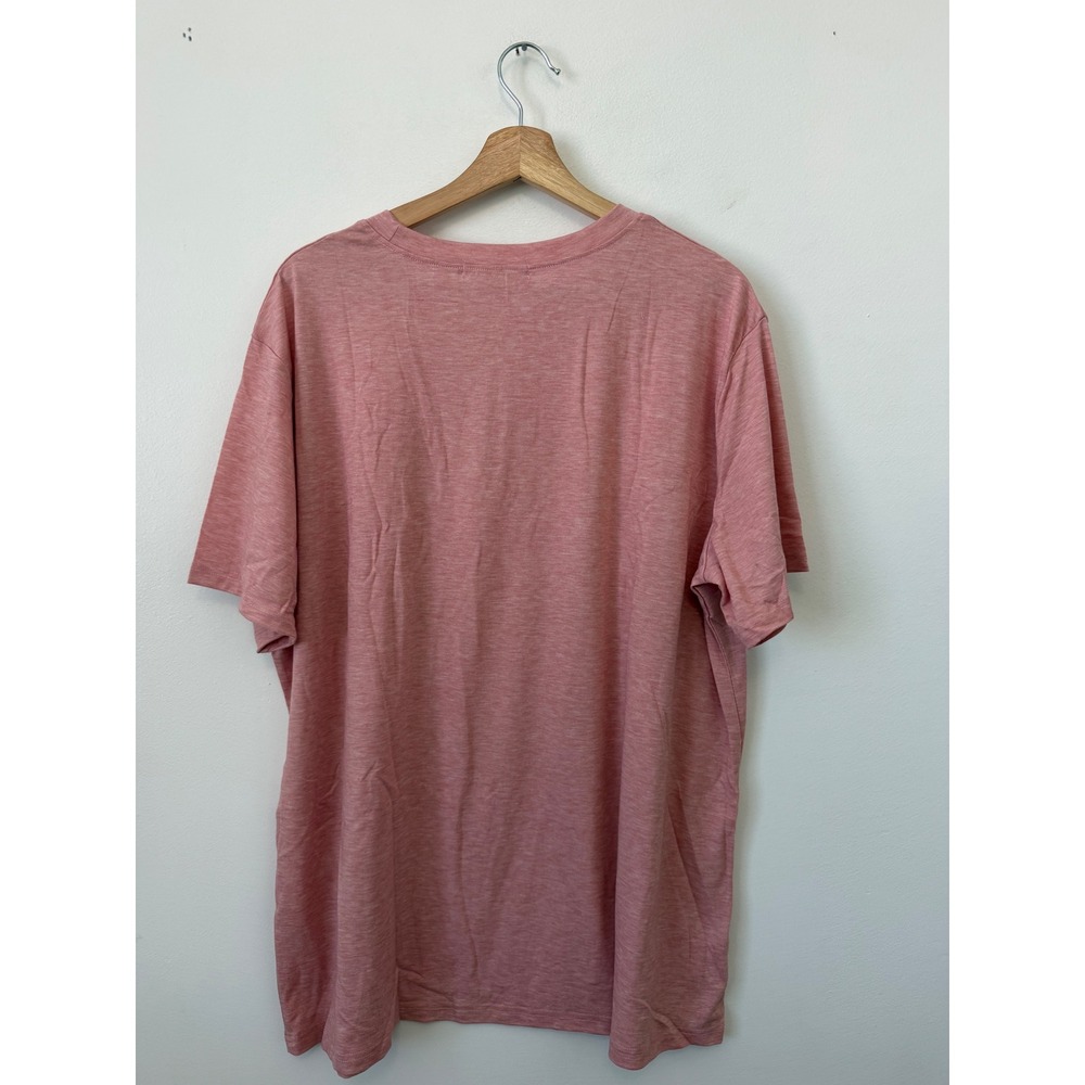 MOSHU Women's Graphic T-Shirt – Pink – "Be Still & Know" Floral – Size 2XL NWT - Picture 5 of 5